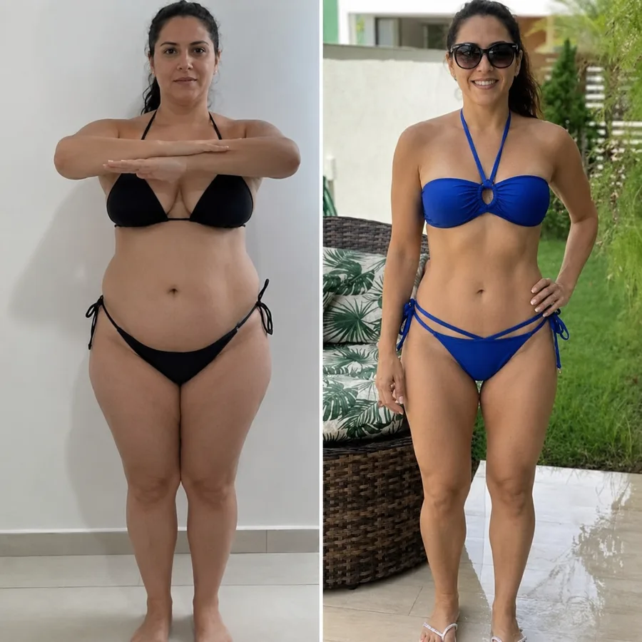 Julia antes y después